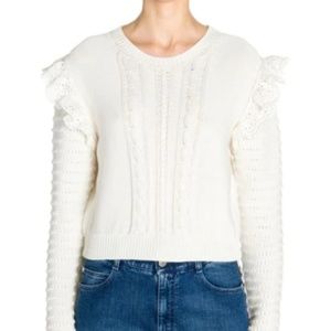 STELLA MCCARTNEY BRAND NEW W/ TAGS RUFFLE SWEATER